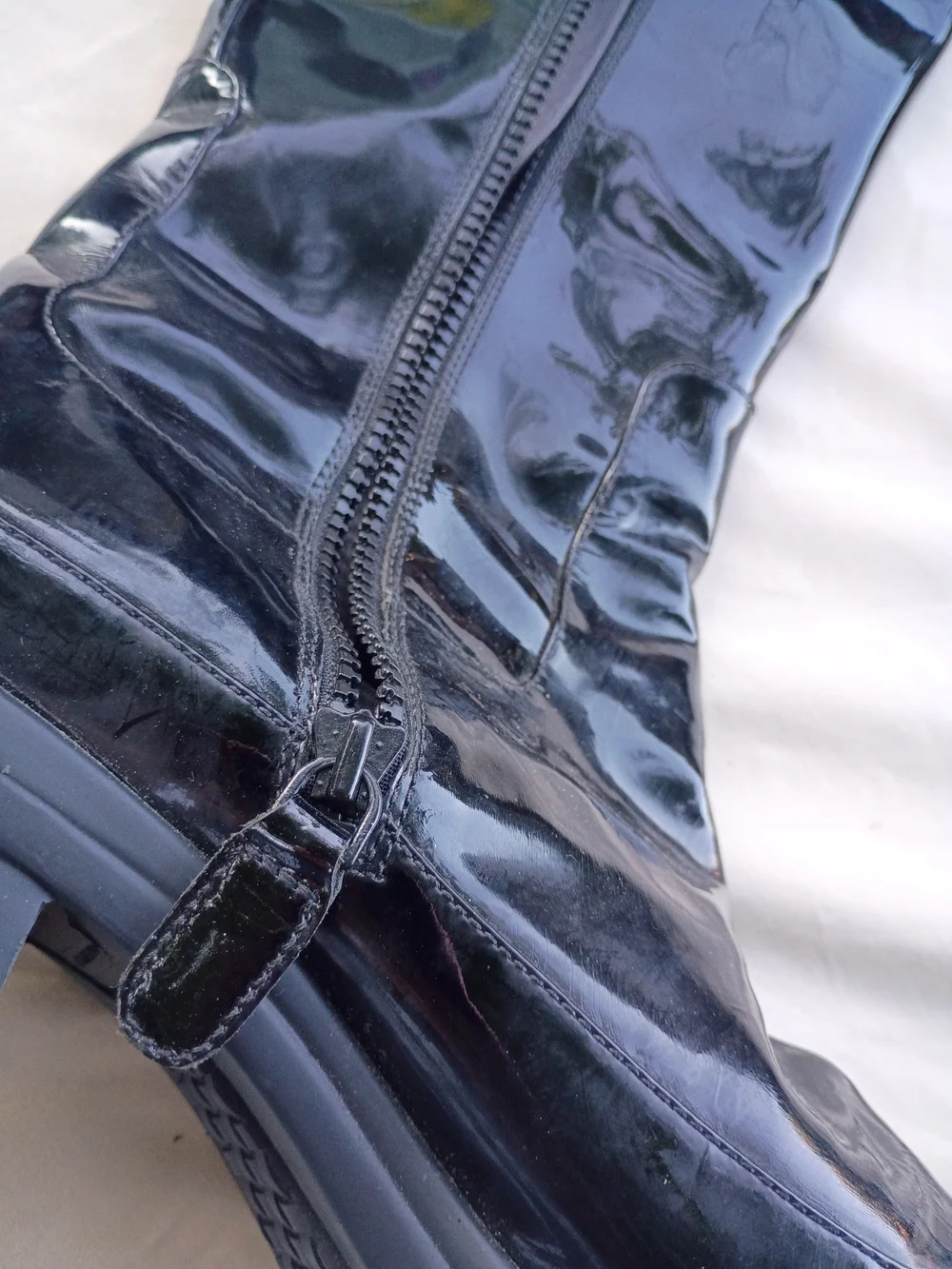 Cole Haan x Nike Air Patent Leather Boots
